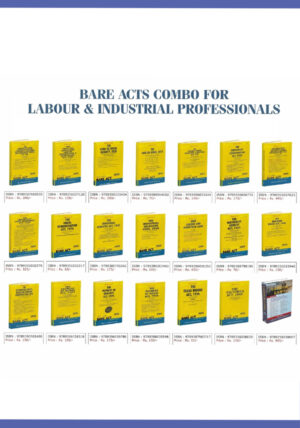 Bare Acts Combo for Labour & Industrial Professionals