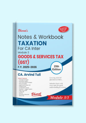 Notes & Workbook TAXATION For CA Inter - Module 3
