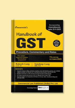 GST Handbook, GST Rates 2025, GST Compliance Manual, GST Tribunal Rules 2025, GST Practical Guide, GST Case Laws & Commentary, GST Practitioner Handbook, Commercial House bokks, Shopscan