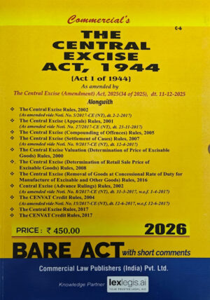 The Central Excise Act, 1944 - shopsan
