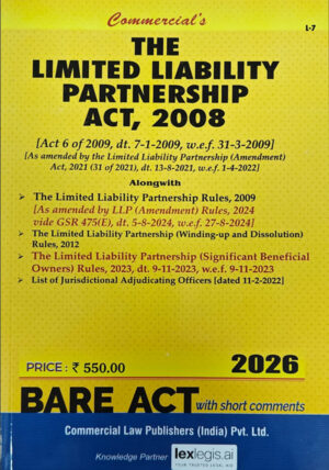 The Limited Liability Partnership Act, 2008 - shopscan