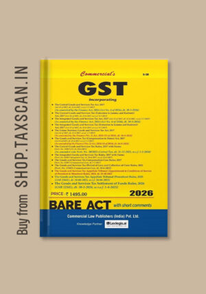 GST Acts and Rules 2017 book with forms cover image - Shopscan