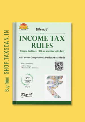 Income Tax Rules 1962 Book 2026 35th Edition