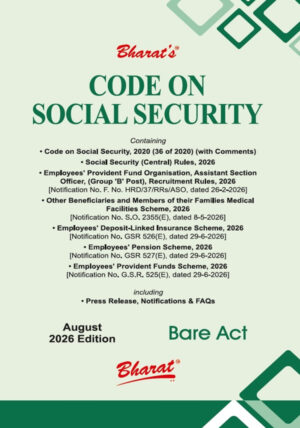 Code On Social Security - Aug 2026 Edition - Bharat Law House