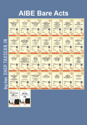 AIBE Bare Acts - 28 Books Set 1 st edition by Bharath Law House