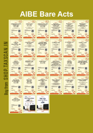 AIBE Bare Acts - 25 Books Set 1 st edition Bharatlaw House